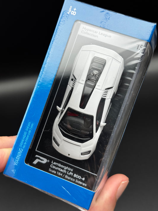 Lamborghini Countach LPI 800-4 – Bianco Siderale | PosterCars Hypercar League Collection