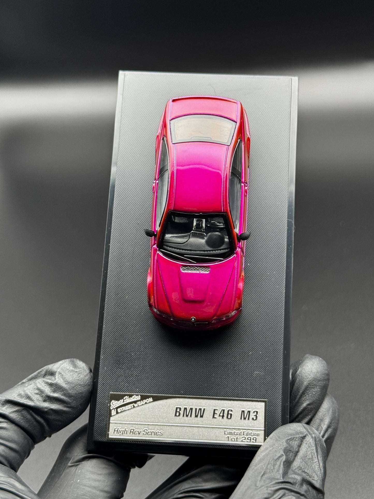BMW e46 m3 high rev series — street weapon × stance hunters 1:64 SVRdiecast