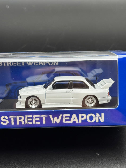BMW e30 lto White | Street Weapon 1/64