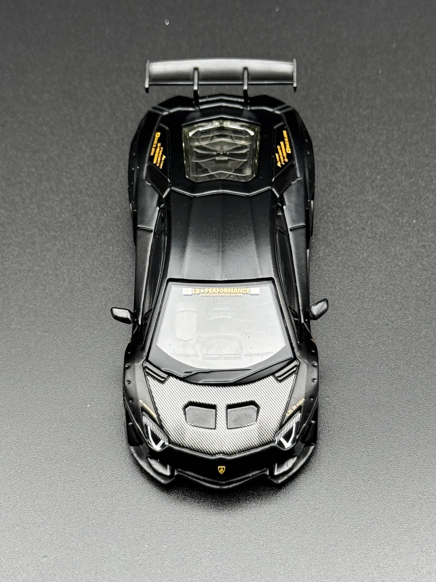 Mini GT – LB★WORKS Lamborghini Aventador Limited Edition Matte Black – 1:64 SVRdiecast