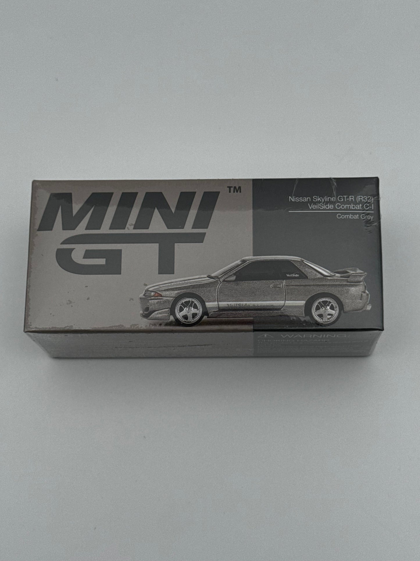 Nissan Skyline GT-R (R32) VeilSide Combat C-I “Combat Grey” – Mini GT | 1:64 SVRdiecast