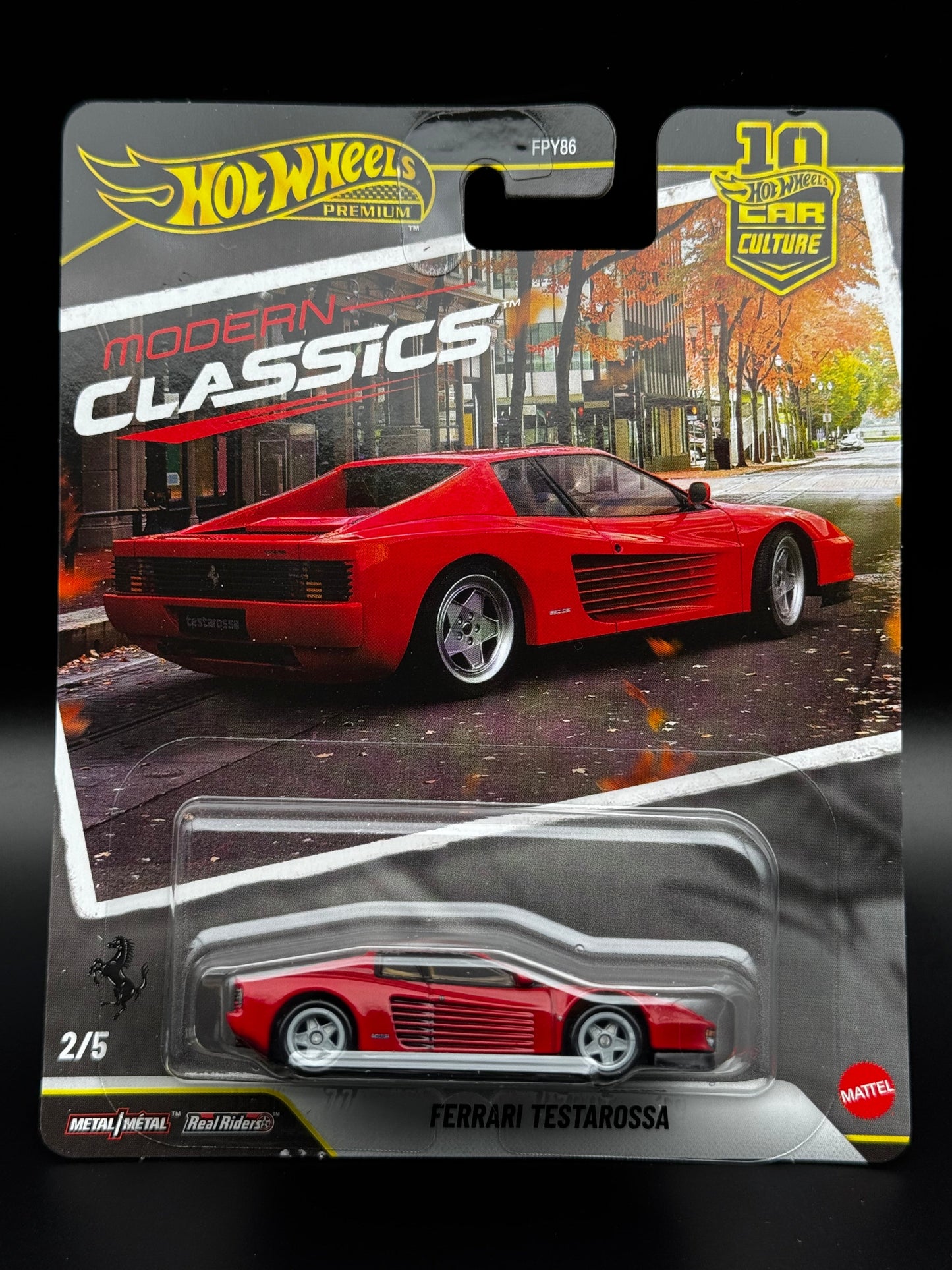Ferrari Testarossa Hot Wheels Modern Classics 10th SVRdiecast