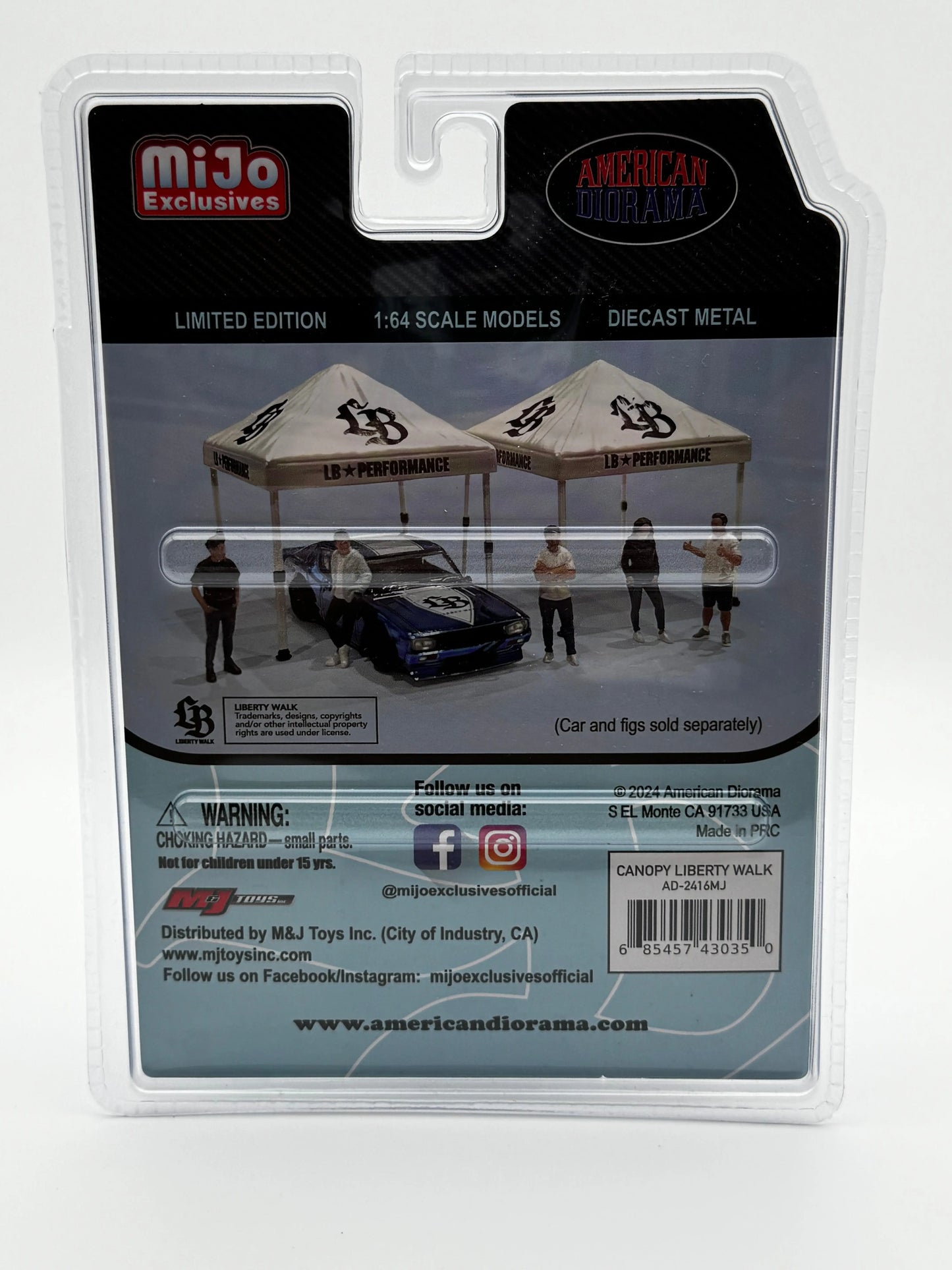 Tente LBWK pour diorama 1/64 SVRdiecast