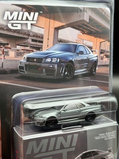 Nissan Skyline GT-R R34 Nismo BNR34 CRS Mini GT | 1:64