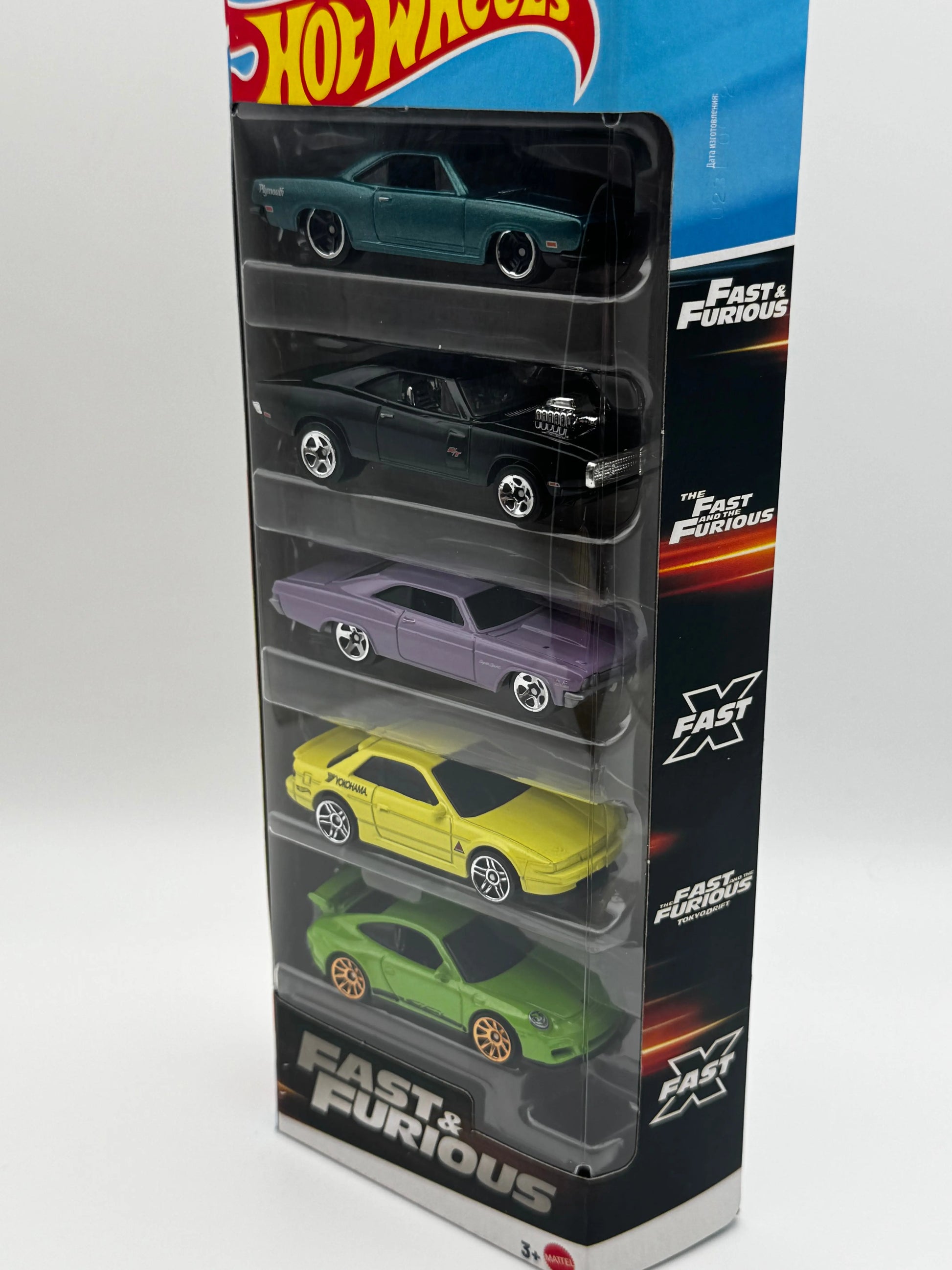 Pack Fast & Furious – 5 véhicules (Hot Wheels) SVRdiecast