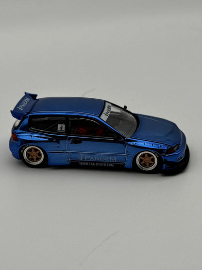 Honda Civic EG6 Pandem – POP RACE PR64-206 | 1:64 SVRdiecast