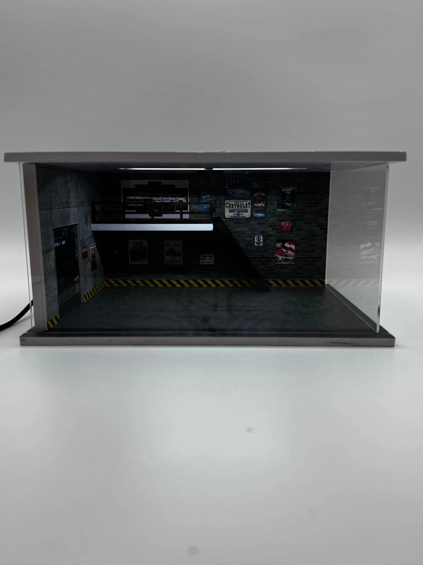 Diorama mini garage 1/64 SVRdiecast
