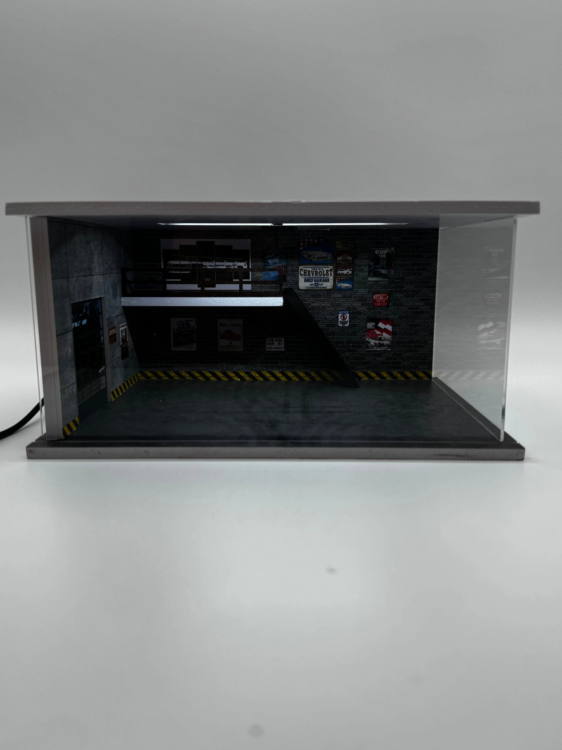 Diorama mini garage 1/64 SVRdiecast