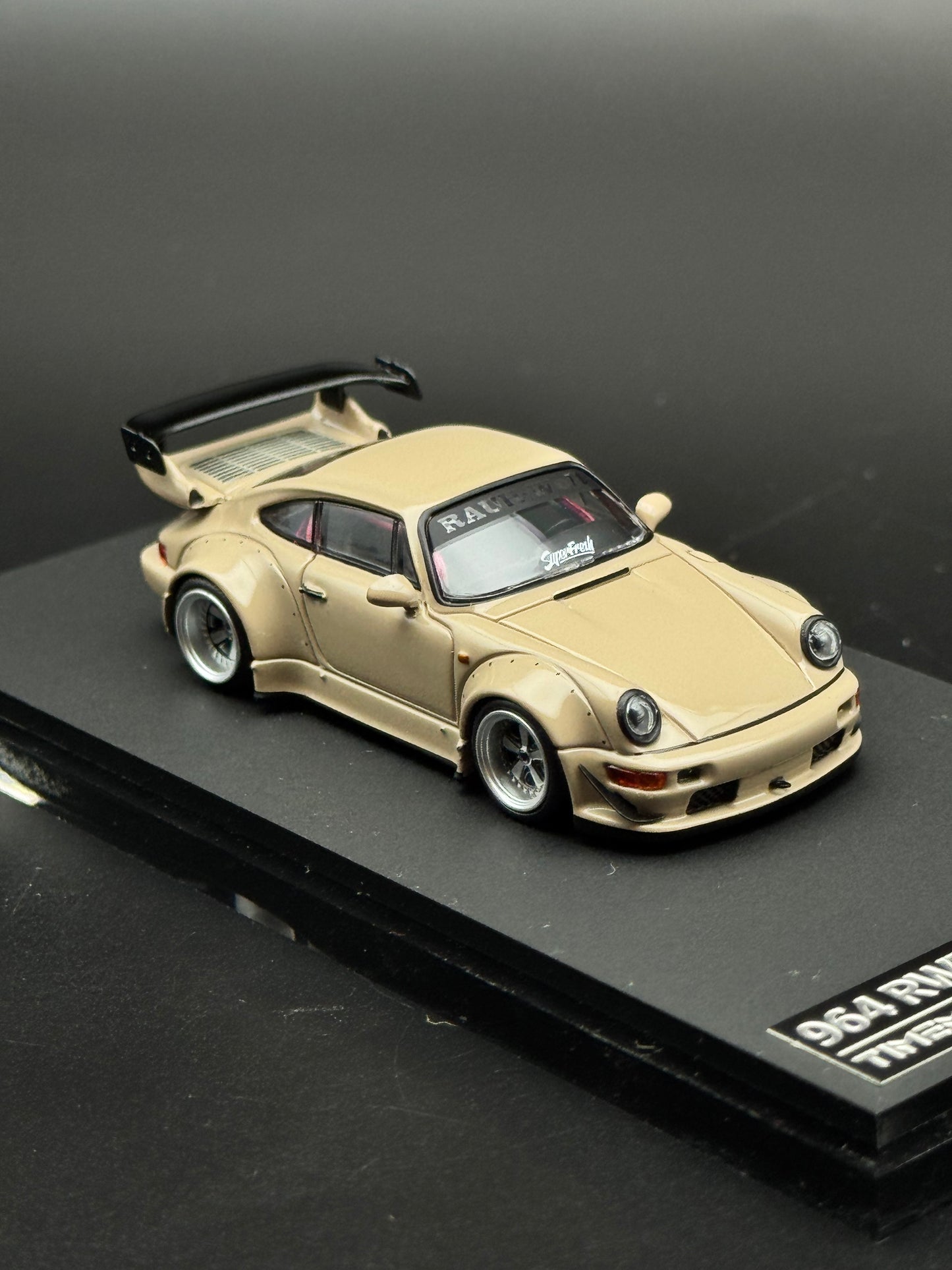 Porsche 964 RWB Time Micro | Set flasque de roues 1/64