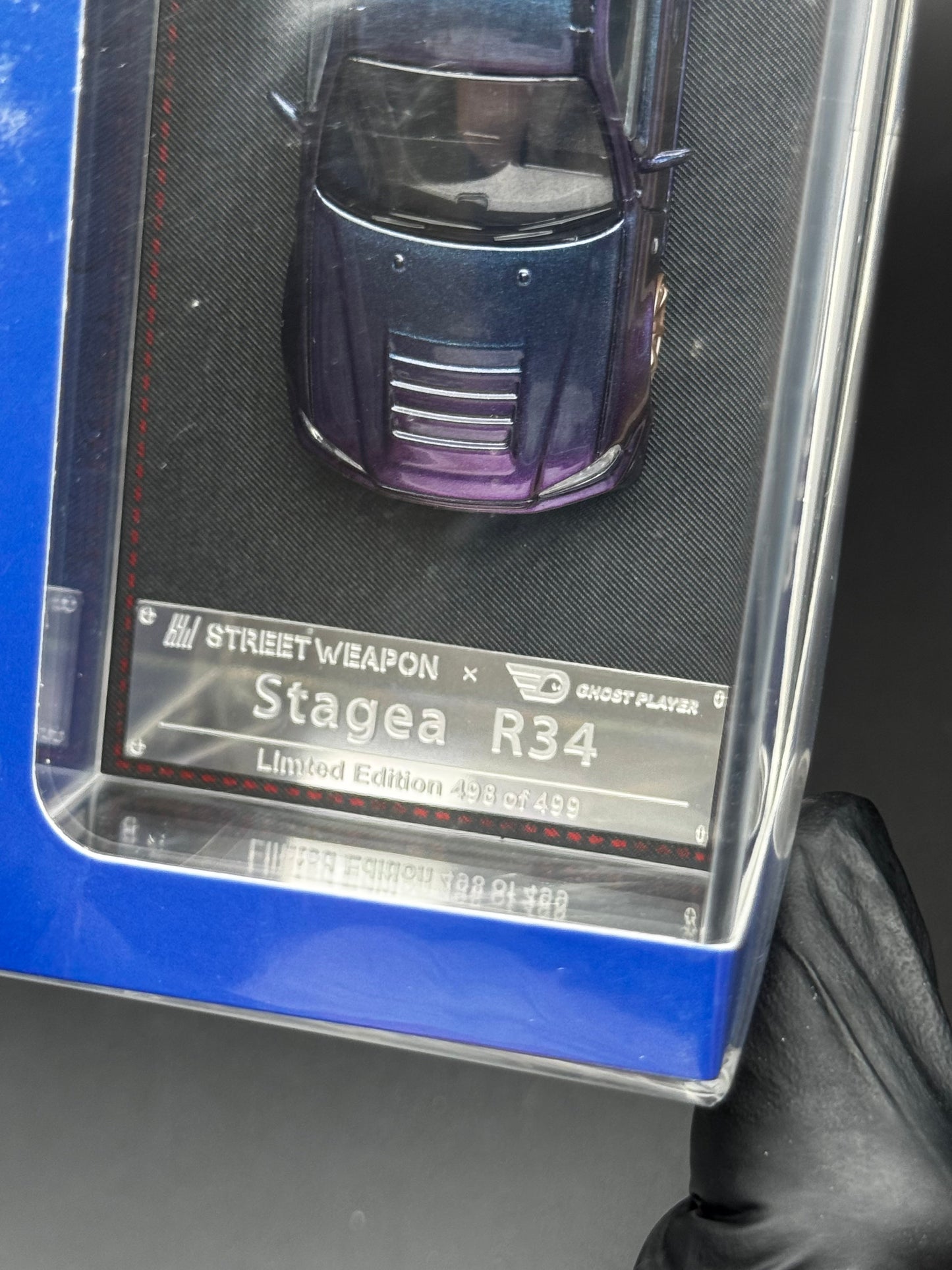 Nissan Stagea R34 purple – Street Warrior 1/64 | 498/499 SVRdiecast