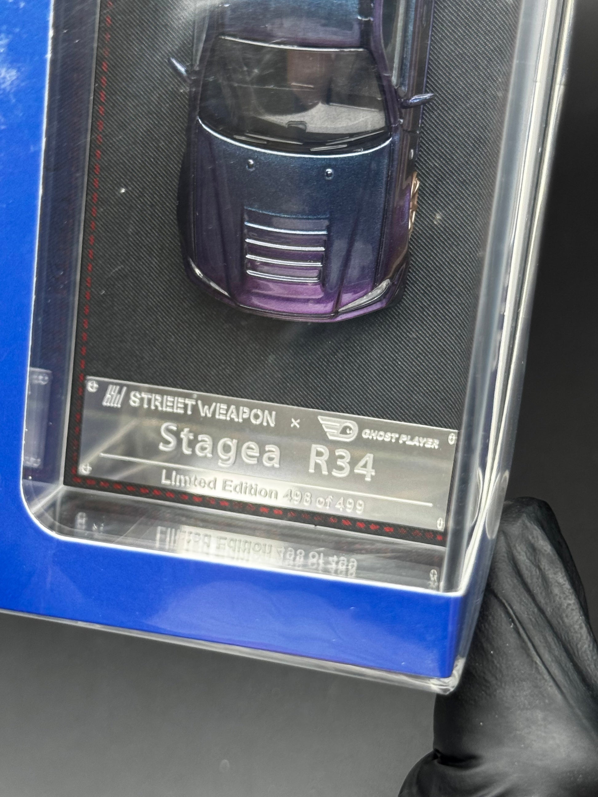 Nissan Stagea R34 purple – Street Warrior 1/64 | 498/499 SVRdiecast