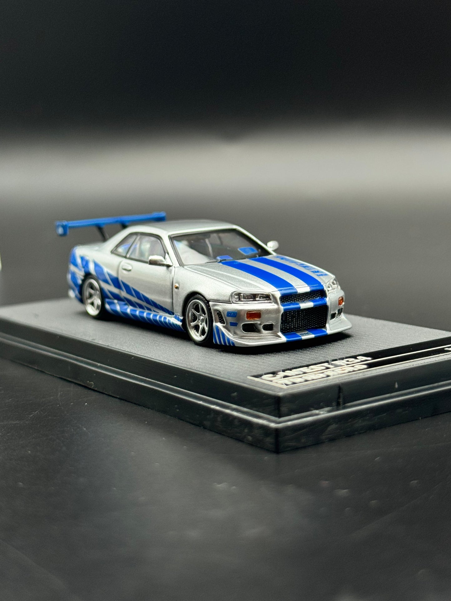 Nissan Skyline GT-R r34 C-West Time Micro | 1/64