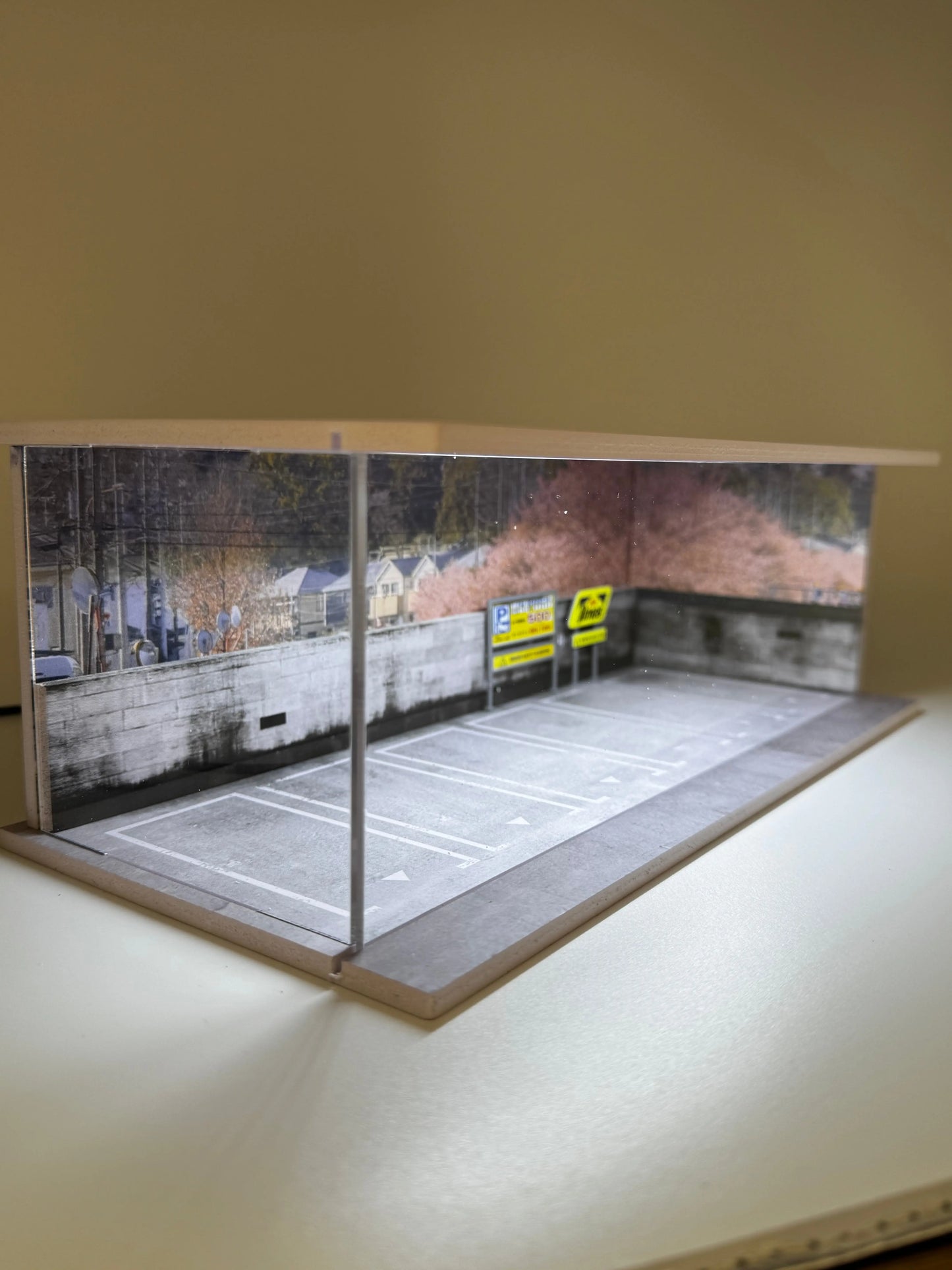 Diorama parking 1/64 SVRdiecast