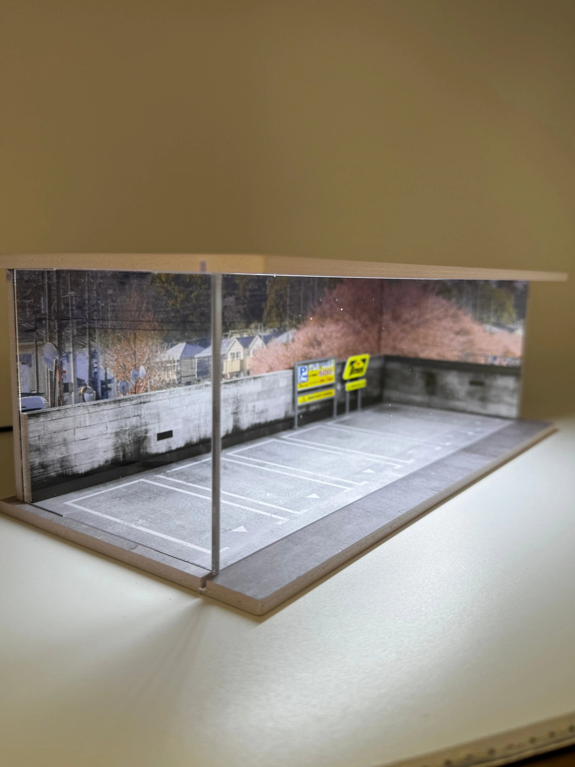 Diorama parking 1/64 SVRdiecast