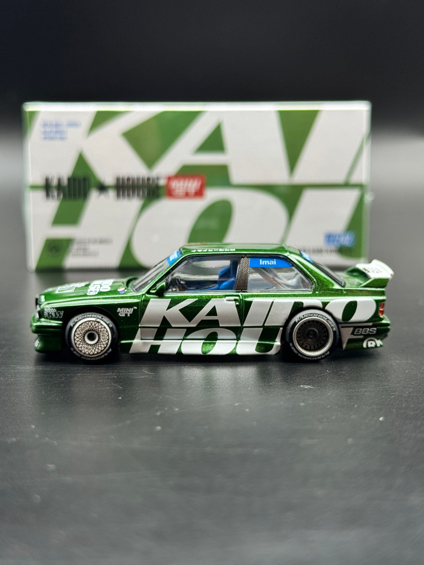 Kaido House x Mini GT - BMW M3 Kaido Works V2 - Green