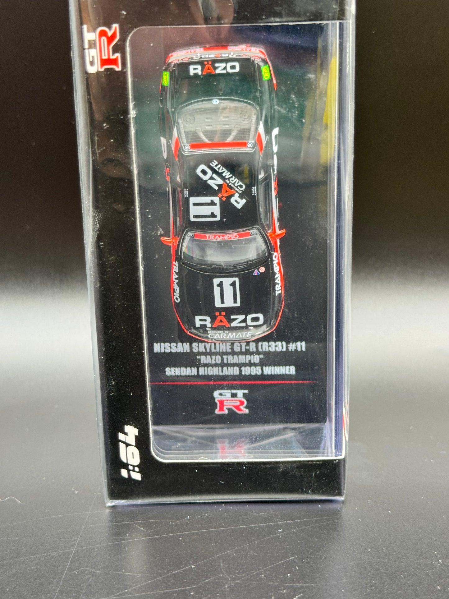 Nissan Skyline GT-R (R33) #11
RÄZO "Trampio" Sendan Highland 1995 Winner | Inno64 1:64