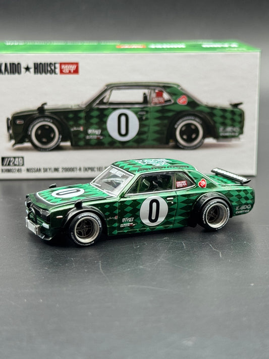 Kaido House x Mini GT Nissan Skyline 2000GT-R Kaido Works 1:64