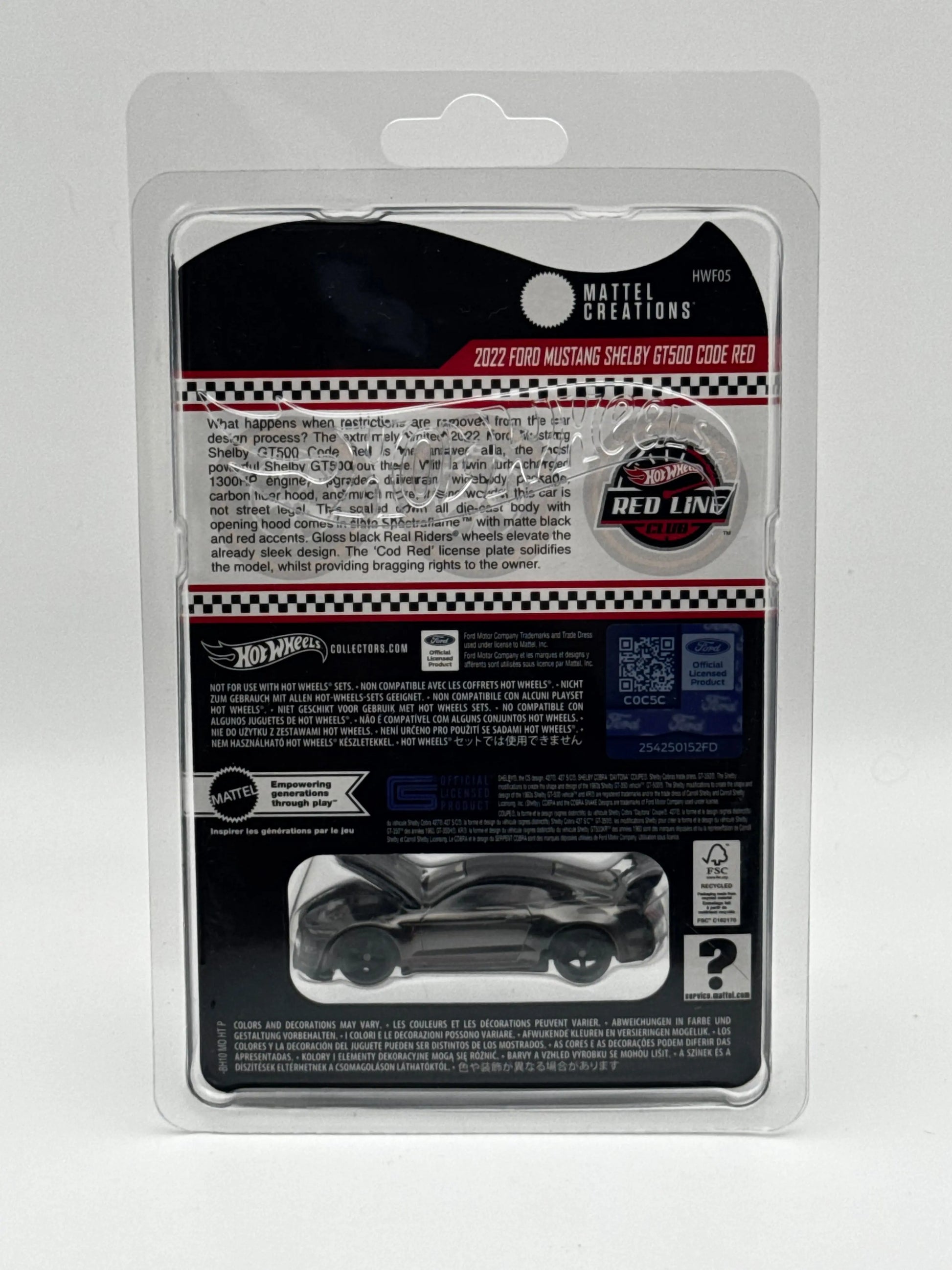 Ford Mustang Shelby Code Red – Hot Wheels RLC Exclusive 1/64 SVRdiecast