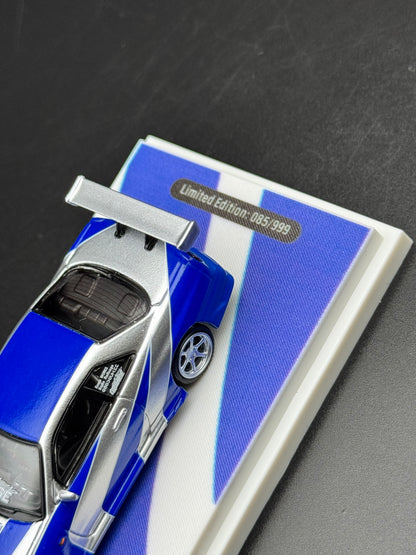 Nissan Skyline GT-R R34 — Édition Limitée “Most Wanted” | Time Micro 1/64