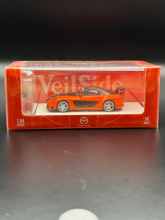 Mazda RX-7 FD3S VeilSide – TimeMicro avec Figurine | 1:64