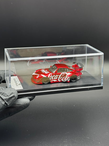 Porsche 993 RWB – Coca-Cola Livery | Rouge Candy | 1:64