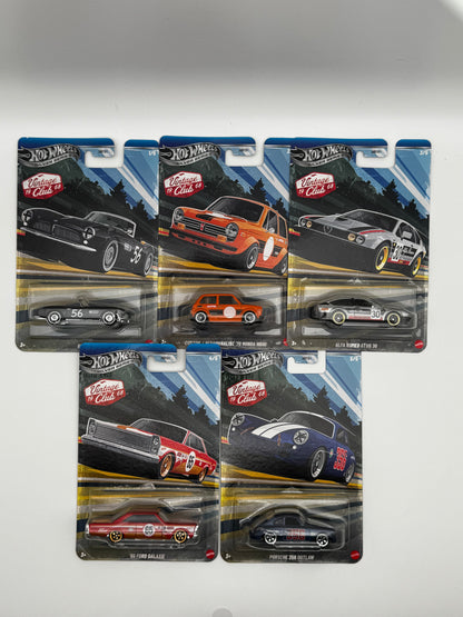 Silver Series Vintage Club 1968 – Set Complet 5/5 – Hot Wheels | 1:64 SVRdiecast