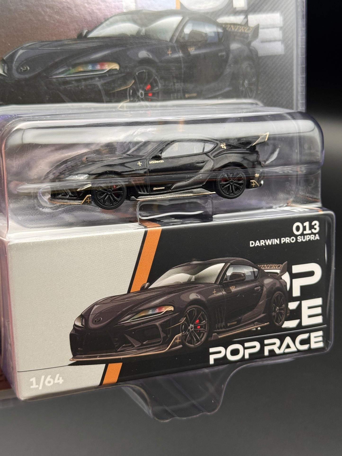 Toyota Supra Darwin Pro “Enigma Exclusive” 1:64 - Pop Race