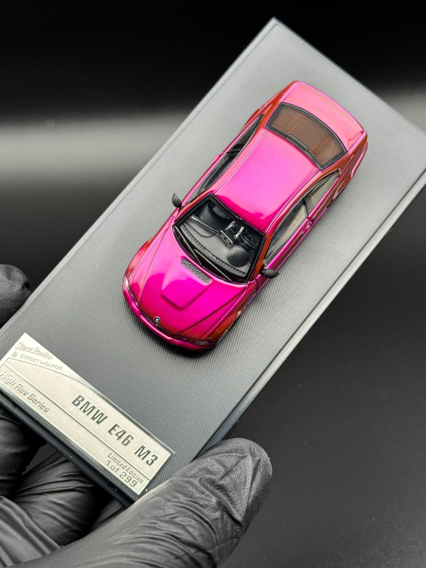 BMW e46 m3 high rev series — street weapon × stance hunters 1:64 SVRdiecast