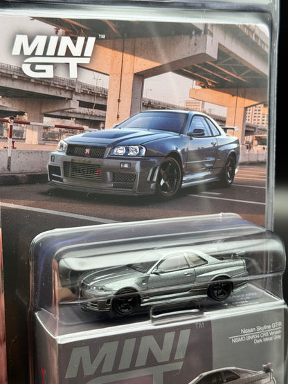 Nissan Skyline GT-R R34 Nismo BNR34 CRS Mini GT | 1:64