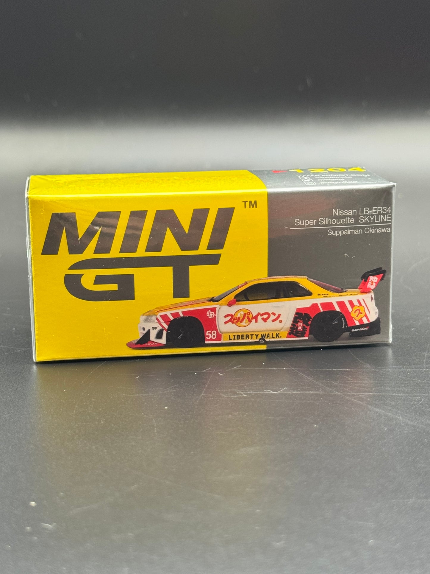 MODÈLE 2 - NISSAN LB-ER34 SUPER SILHOUETTE SKYLINE SUPAIRMAN OKINAWA