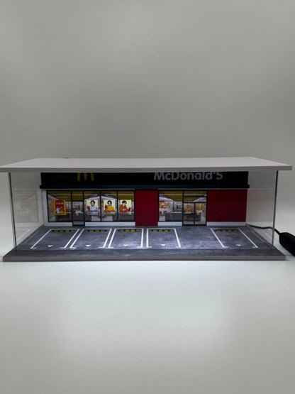 Diorama McDonald’s 1/64 éclairé SVRdiecast