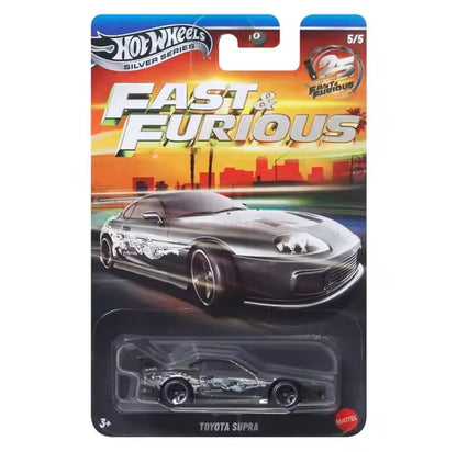 Collection Hot Wheels Fast & Furious Silver Series – 25 ans ZAMAC – 1:64