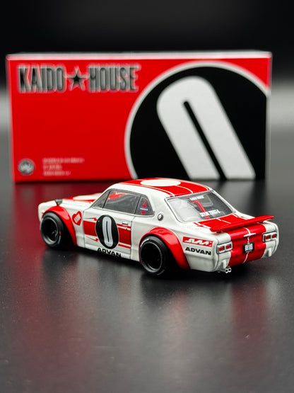 Nissan Skyline 2000 GT-R KPGC10 – Mini GT/ Kaido House × ADVAN V1 | 1:64 SVRdiecast