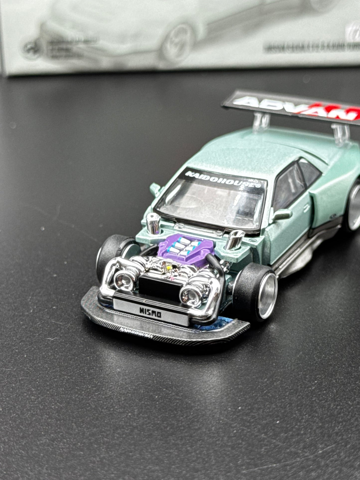 Nissan Silvia S13 Kaido Works V1 – Kaido House x Mini GT | 1:64