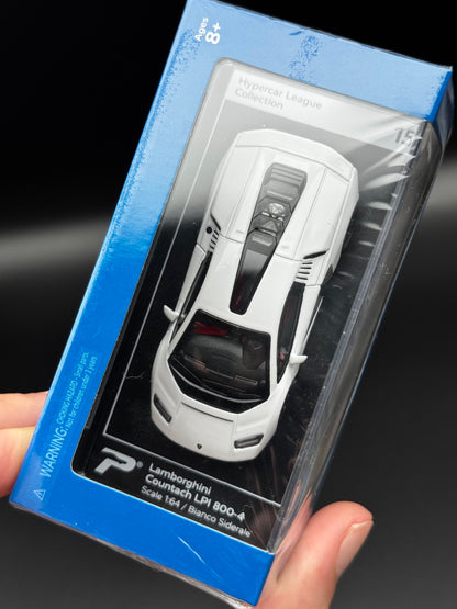 Lamborghini Countach LPI 800-4 – Bianco Siderale | PosterCars Hypercar League Collection