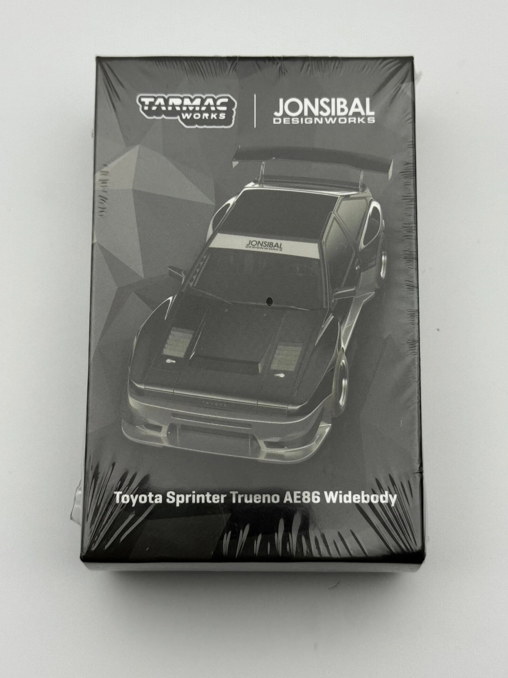 Toyota Sprinter Trueno AE86 Widebody Black/Grey - Tarmac Works 1/64 SVRdiecast