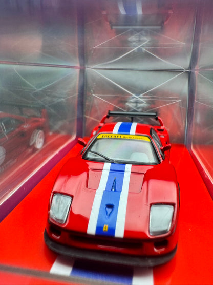 Ferrari F40 LM Tarmac Works x IXO Models 1:64