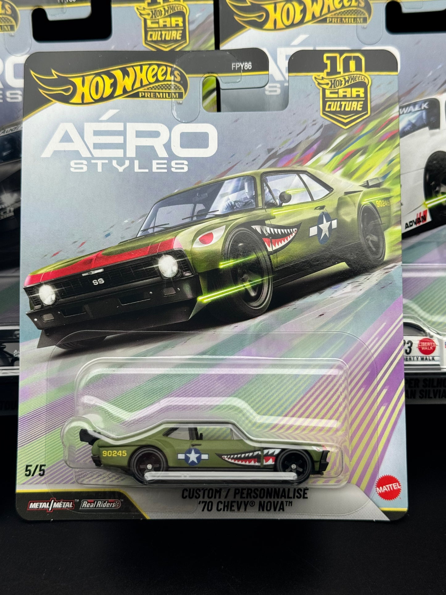 Hot Wheels Premium Car Culture Aéro Styles Set Complet 1:64