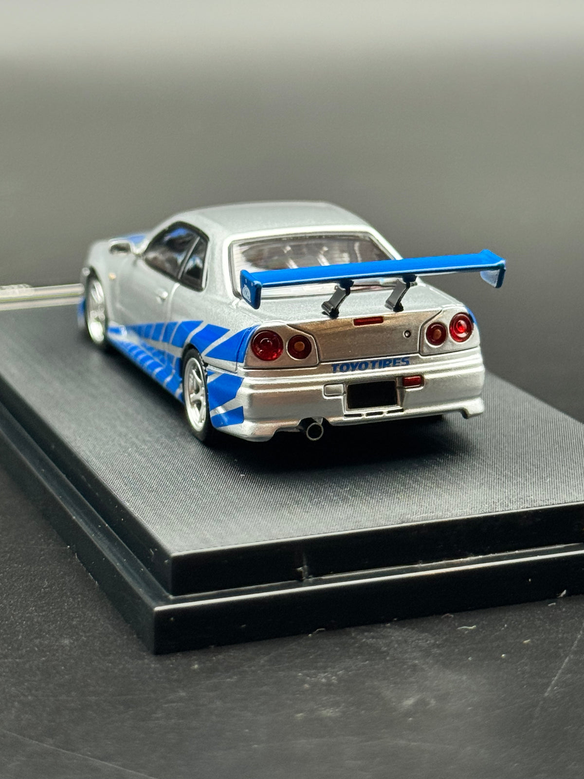 Nissan Skyline GT-R r34 C-West Time Micro | 1/64