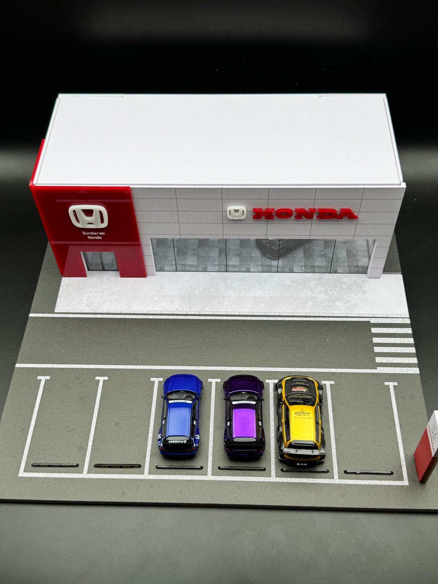 Diorama Honda Sundaram Concessionnaire – Display | 1:64