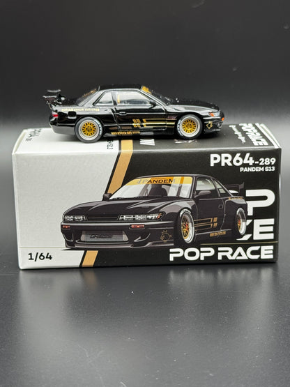 Nissan Silvia S13 Pandem #88 Rocket Bunny – Pop Race | 1:64