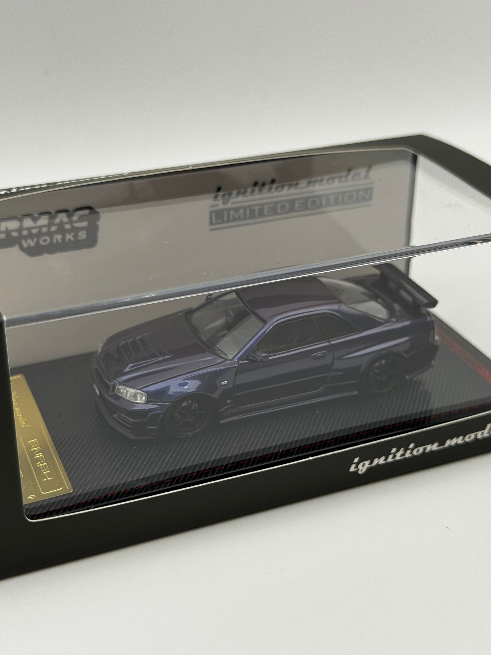 Nismo R34 GT-R Z-Tune “Midnight Purple III” – Ignition Model × Tarmac Works | 1:64 SVRdiecast