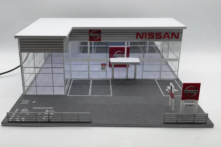 Diorama Concession Nissan 1/64 SVRdiecast