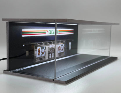 Diorama 7 Eleven 1/64 eclairé SVRdiecast