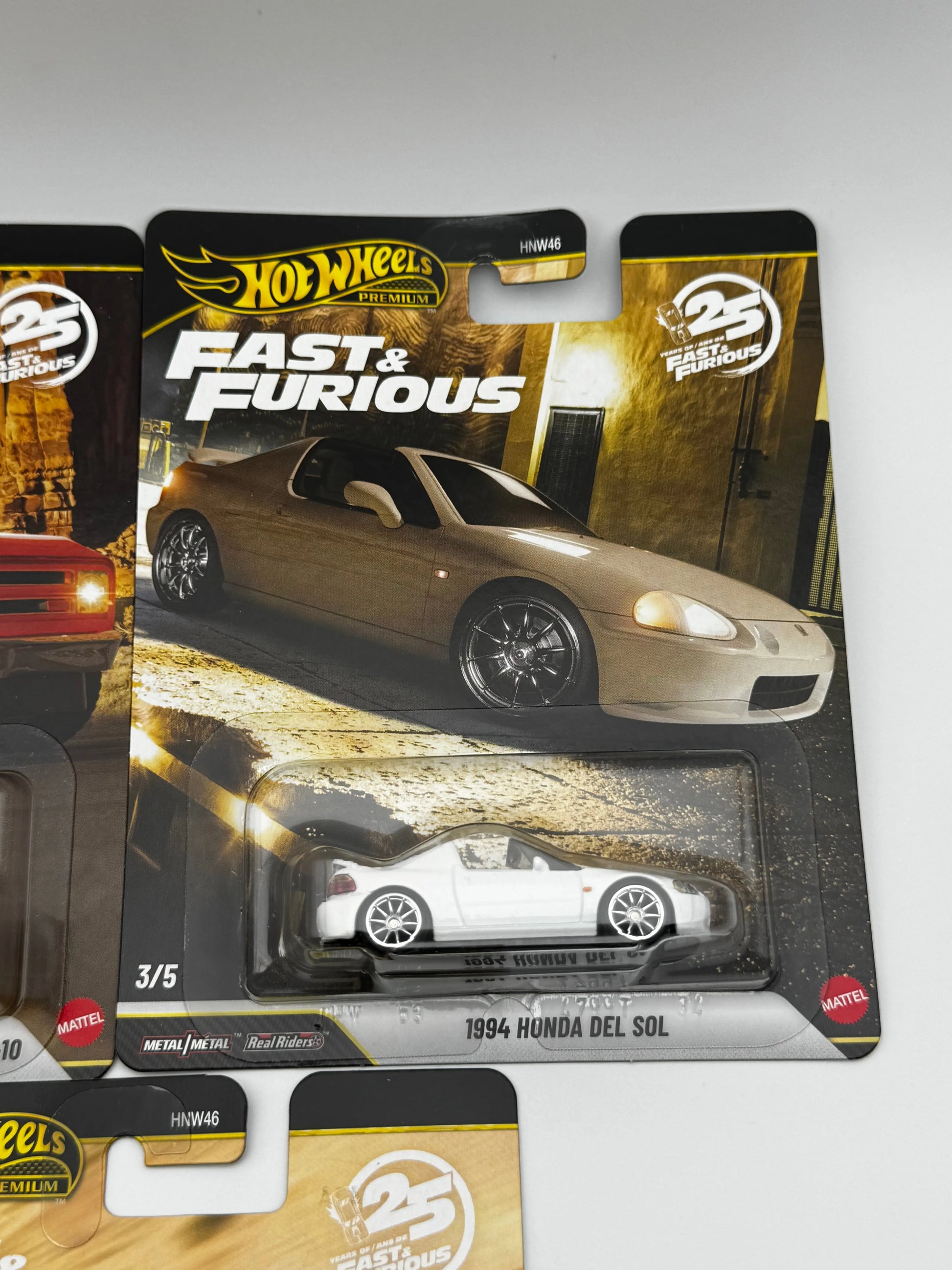 Série Complète Fast & Furious 25th Anniversary – Hot Wheels Premium 1:64 | 5 Modèles (inclus Chase) SVRdiecast
