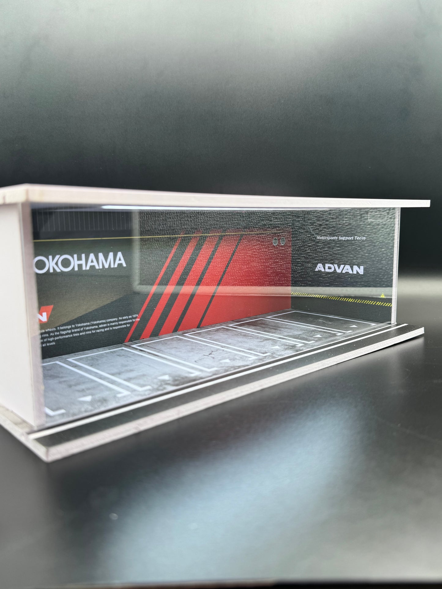 Diorama Garage Yokohama Advan – 1:64