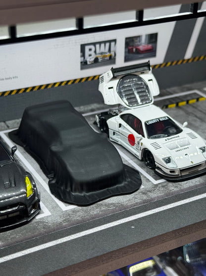 Ferrari f40 sous housse pour diorama 1/64 SVRdiecast