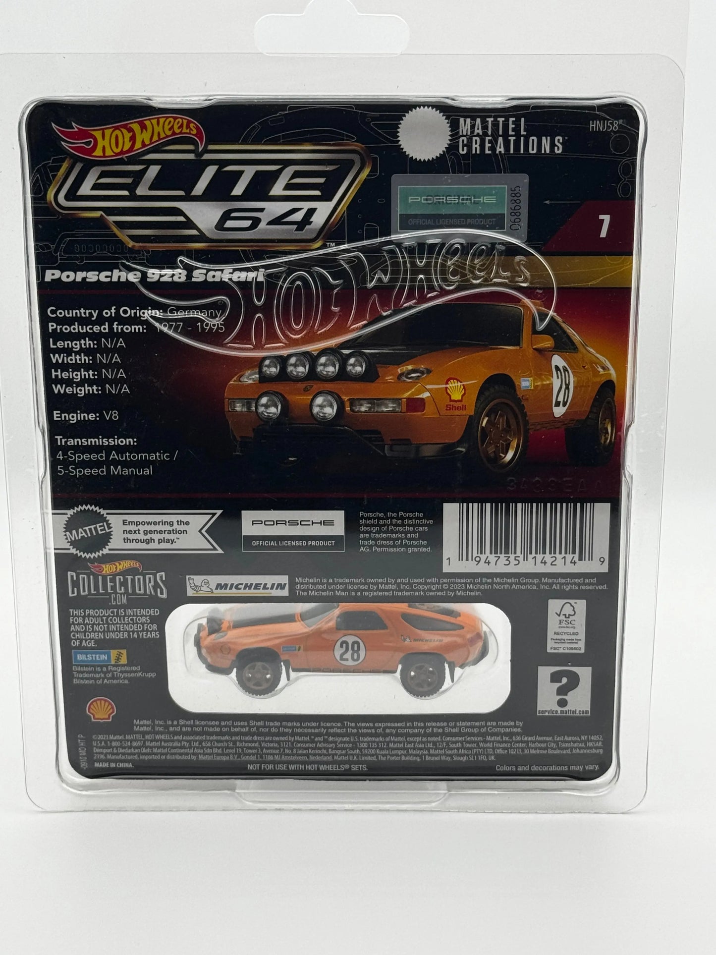 Porsche 928 élite 64 SVRdiecast