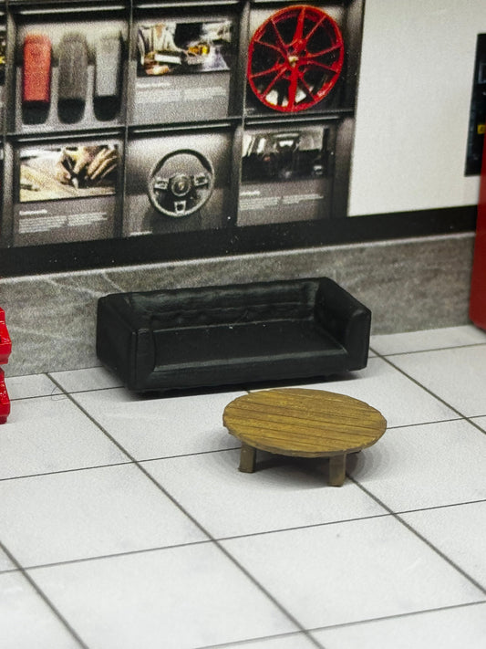 Canapé et table pour diorama 1/64 SVRdiecast