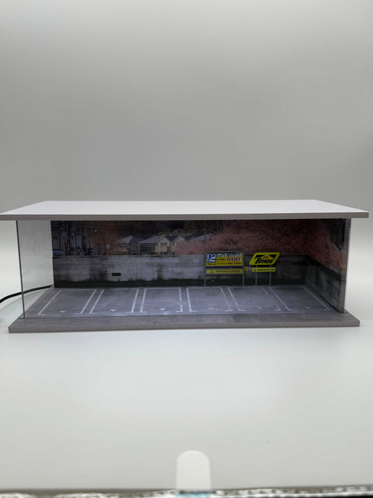 Diorama parking 1/64 SVRdiecast